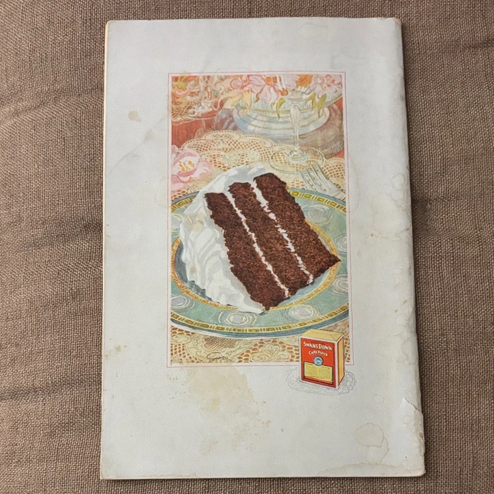 Swans Down Cake Manual Handbook